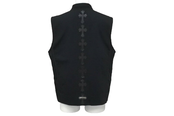 楽天市場】極美品 CHROME HEARTS クロムハーツ ベスト PAPA クロス 