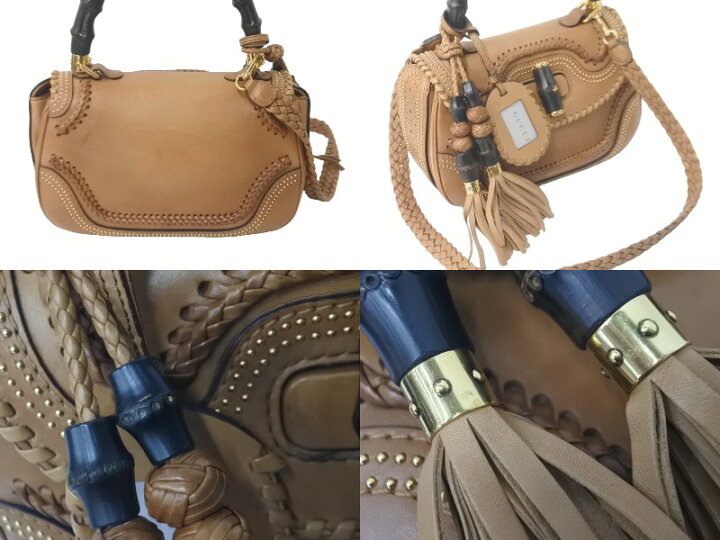 楽天市場】GUCCI グッチ ニューバンブー 2WAY ハンドバッグ 263970 