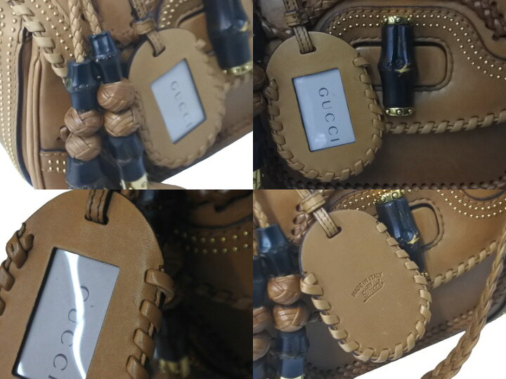 楽天市場】GUCCI グッチ ニューバンブー 2WAY ハンドバッグ 263970 