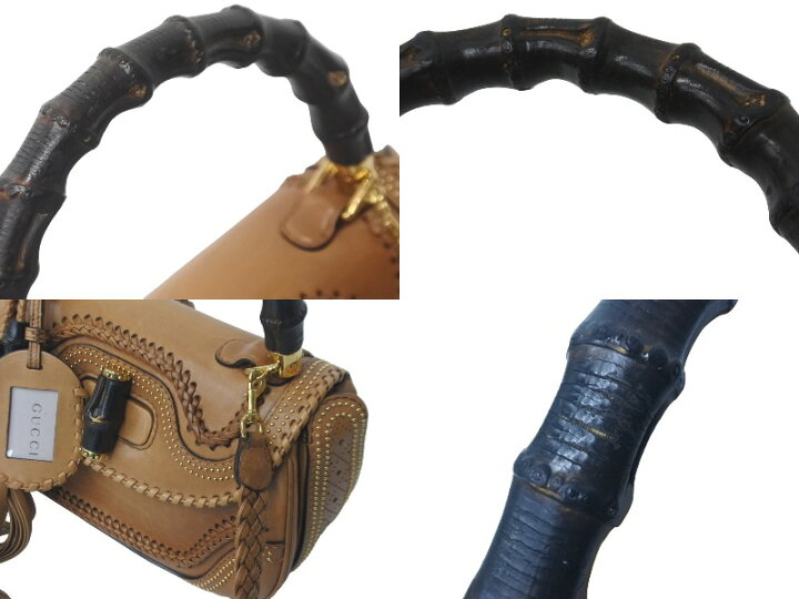 楽天市場】GUCCI グッチ ニューバンブー 2WAY ハンドバッグ 263970 