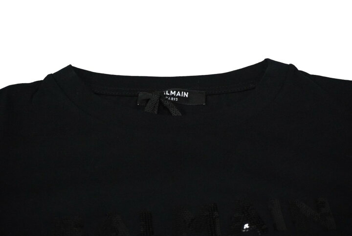 楽天市場】極美品 BALMAIN バルマン 半袖Tシャツ トップス ブラック 