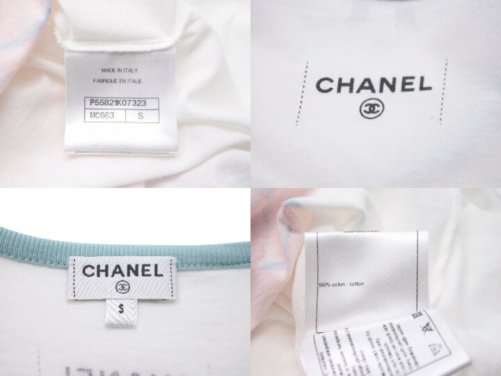 楽天市場】CHANEL シャネル 半袖Tシャツ ココキューバ ココマーク 