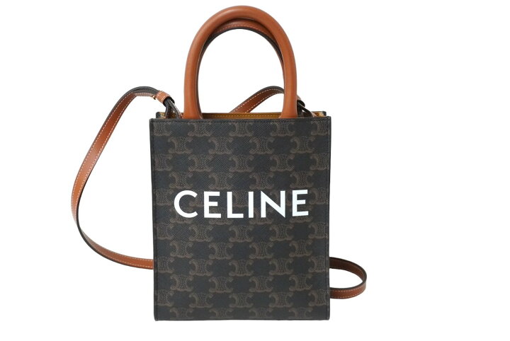 楽天市場】極美品 CELINE セリーヌ 2WAYショルダーバッグ ミニ 