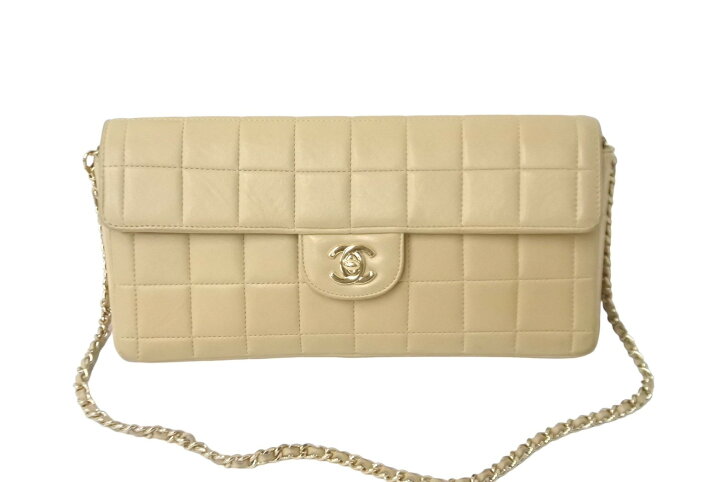楽天市場】CHANEL シャネル チョコバー チェーンショルダーバッグ 
