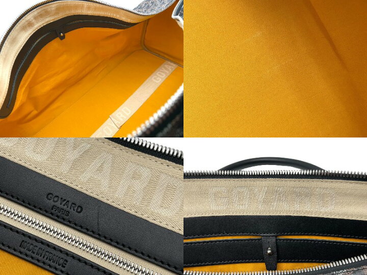 楽天市場】極美品 GOYARD ゴヤール クロワジュール50 ボストンバッグ 