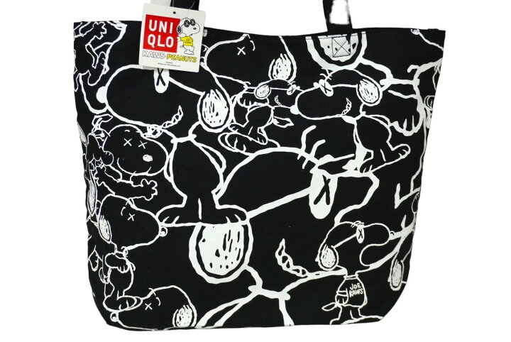 楽天市場】新品未使用品 KAWS×UNIQLO カウズ×ユニクロ トートバッグ 