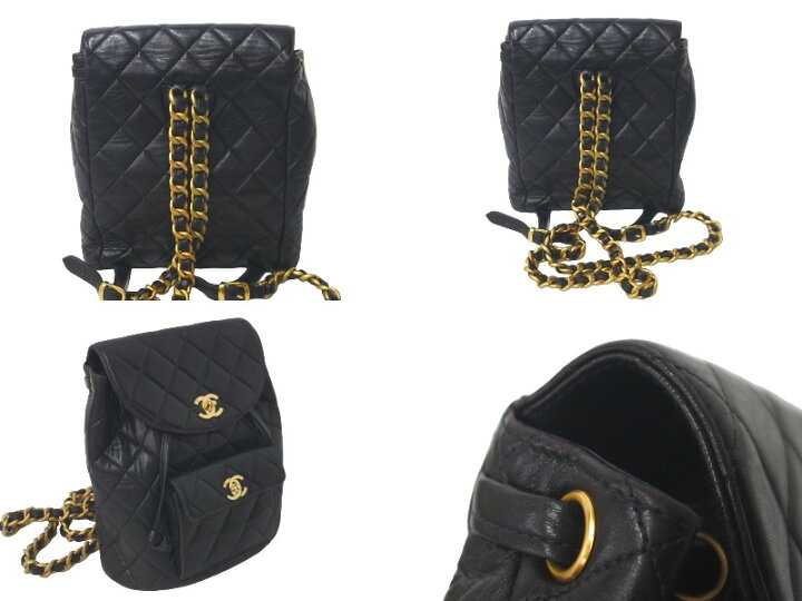 楽天市場】CHANEL シャネル リュック デイパック マトラッセ 
