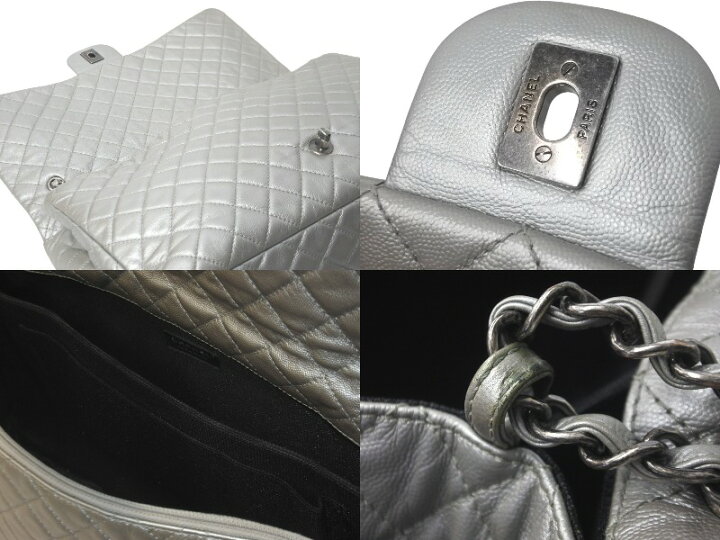 楽天市場】新品同様 CHANEL シャネル ジャンボ マトラッセ ショルダー 