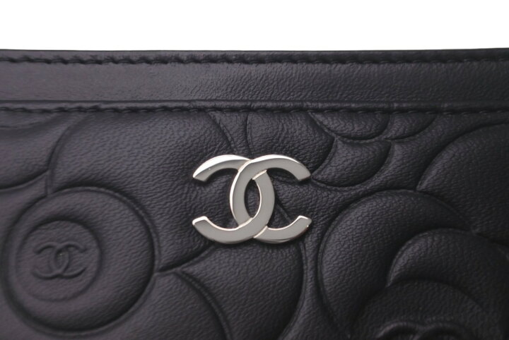 楽天市場】新品同様 CHANEL シャネル カメリア カードケース ココ 