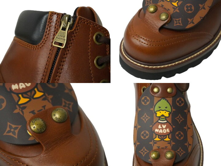 ルイヴィトン LOUIS VUITTON オリンピアライン モノグラム ブーツ  