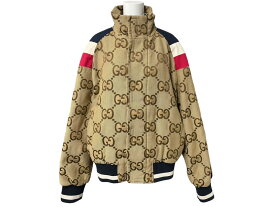 GUCCI グッチ ブルゾン 22SS タイガー GG コレクション 683257 ZAIVS ボンバー ジャケット サイズ50 美品 中古 61157