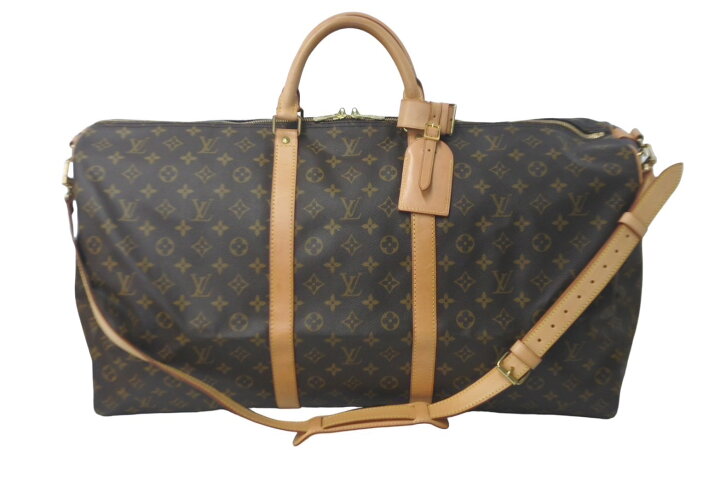 楽天市場】LOUIS VUITTON ルイヴィトン キーポルバンドリエール60 