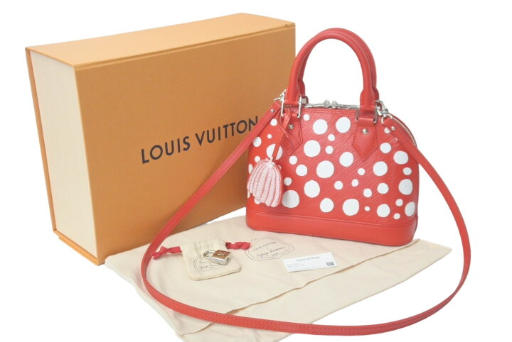楽天市場】極美品 LOUIS VUITTON ルイヴィトン 草間彌生 アルマBB