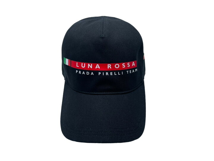 楽天市場】極美品 PRADA プラダ ルナロッサ ピレリ キャップ ブラック 