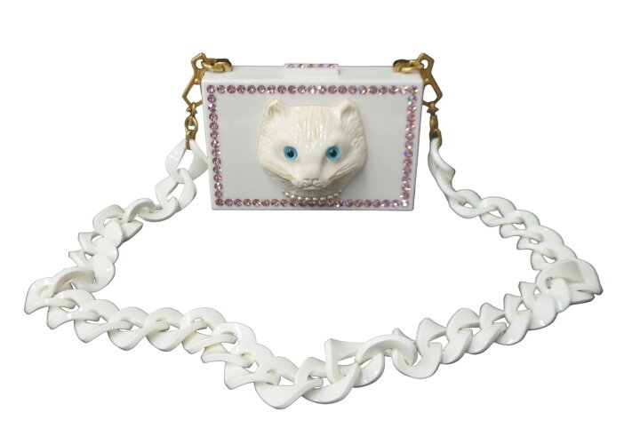 楽天市場】極美品 GUCCI グッチ チェーンショルダーバッグ キャット 