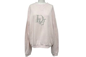 Dior × ERL ディオール イーアールエル 23SS ヘザーピンク オーバーサイズ スウェット ピンク 313J674A0815 S 美品 中古 61556