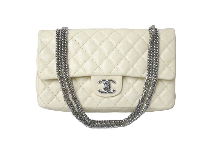 楽天市場】【極美品】CHANEL シャネル マトラッセ25Wフラップ チェーン 