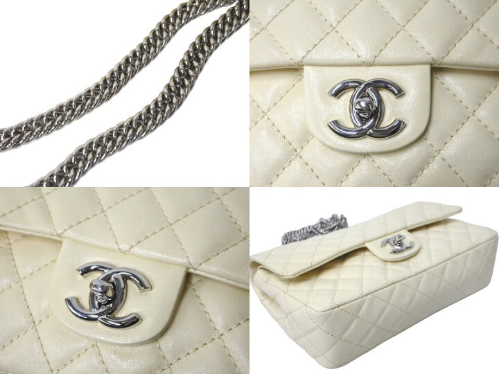 楽天市場】極美品 CHANEL シャネル マトラッセ25Wフラップ チェーン 