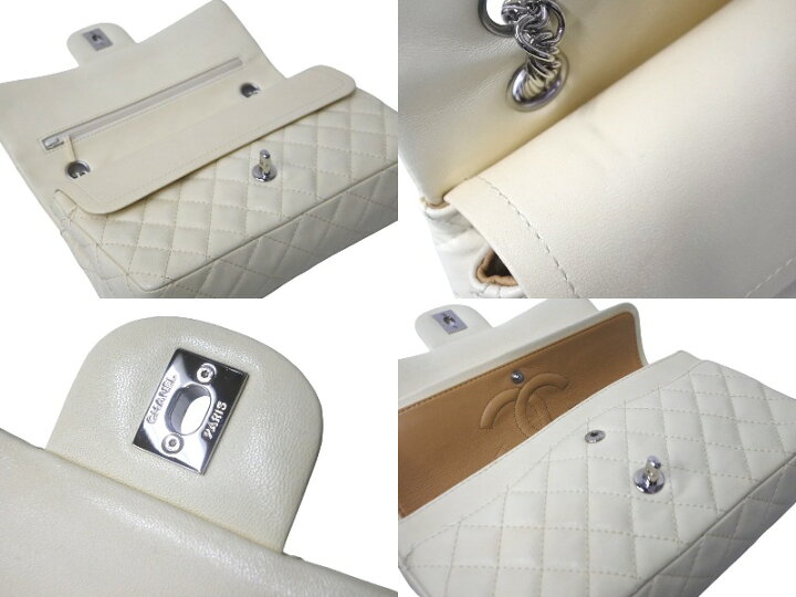 楽天市場】【極美品】CHANEL シャネル マトラッセ25Wフラップ チェーン 