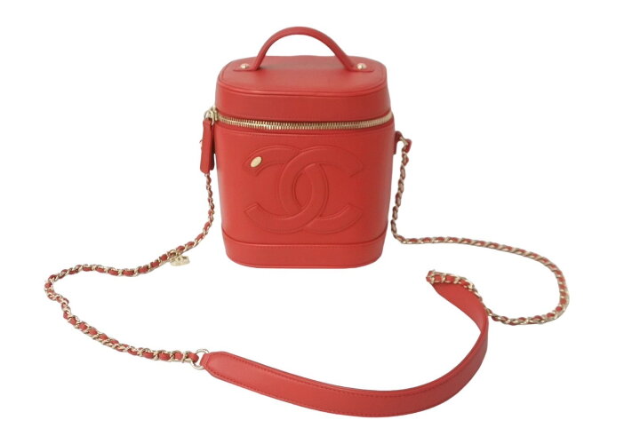 楽天市場】極美品 CHANEL シャネル 2wayチェーンバニティバッグ 27番台  