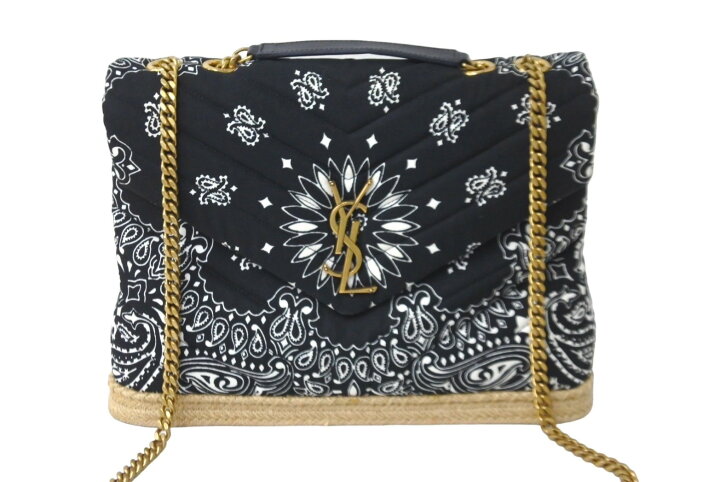 楽天市場】極美品 YVES SAINT LAURENT イヴ サンローラン ルルチェーン 