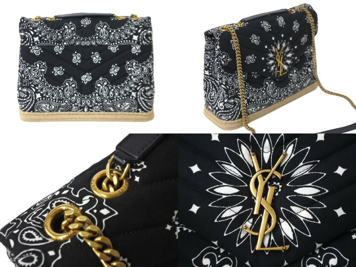 楽天市場】極美品 YVES SAINT LAURENT イヴ サンローラン ルルチェーン 