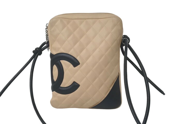 楽天市場】CHANEL シャネル カンボンライン ショルダーバッグ 9番台 