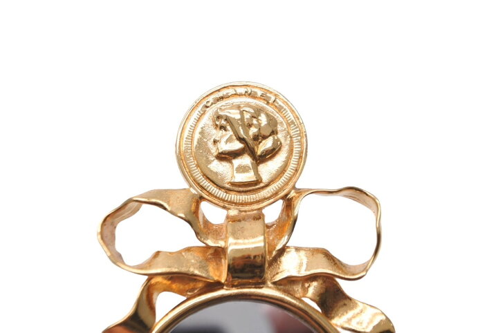 楽天市場】CHANEL シャネル ココマーク ミラー リボン ヴィンテージ 