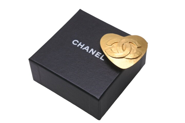 楽天市場】極美品 CHANEL シャネル ヴィンテージ ココマーク ハート  