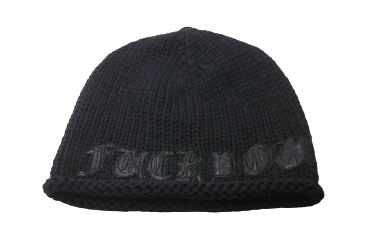 楽天市場】極美品 CHROME HEARTS クロムハーツ FUCK YOU ビーニー 