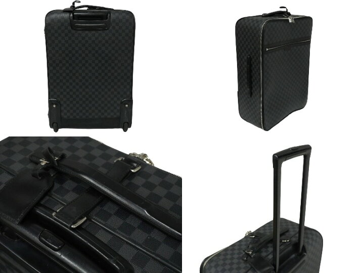 楽天市場】LOUIS VUITTON ルイヴィトン ぺガス65 スーツケース ダミエ  