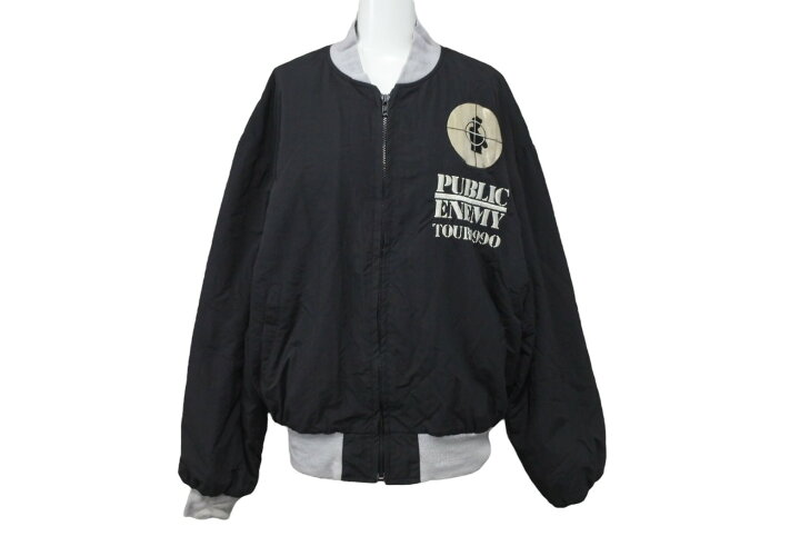 楽天市場】Public Enemy パブリックエナミー ツアー ブルゾン ボンバー 