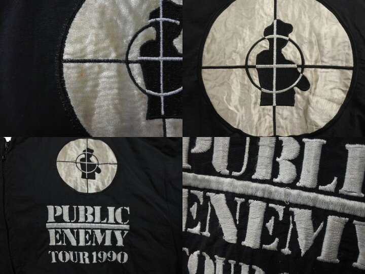 楽天市場】Public Enemy パブリックエナミー ツアー ブルゾン ボンバー 