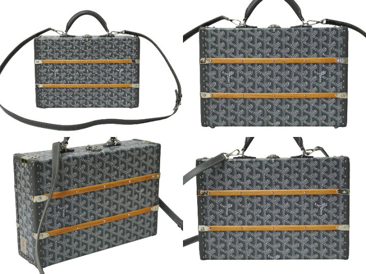 楽天市場】極美品 新型 GOYARD ゴヤール パラスMM トランクケース 2WAY 