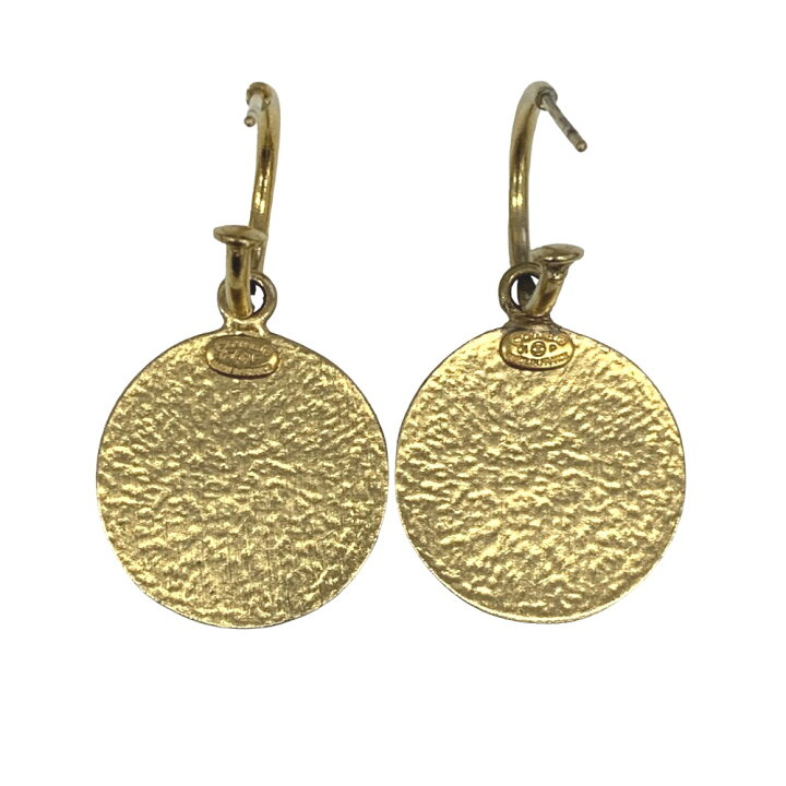 楽天市場】[USED/中古]CHANEL シャネル ピアス ココマーク オレンジ 丸 