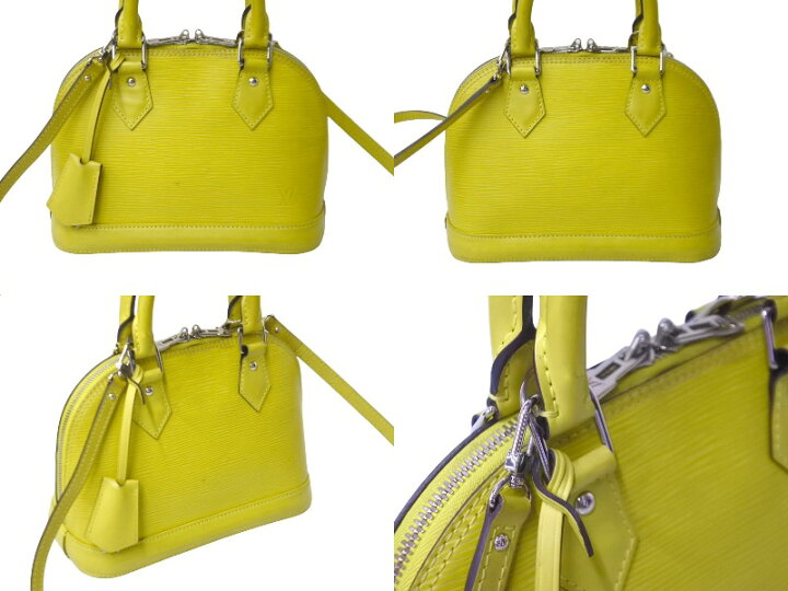 楽天市場】LOUIS VUITTON ルイヴィトン エピ アルマBB 2WAY ショルダー 