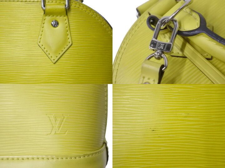 楽天市場】LOUIS VUITTON ルイヴィトン エピ アルマBB 2WAY ショルダー 