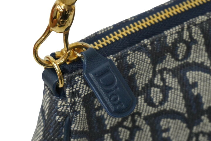 楽天市場】極美品 ChristianDior クリスチャンディオール サドルポーチ 