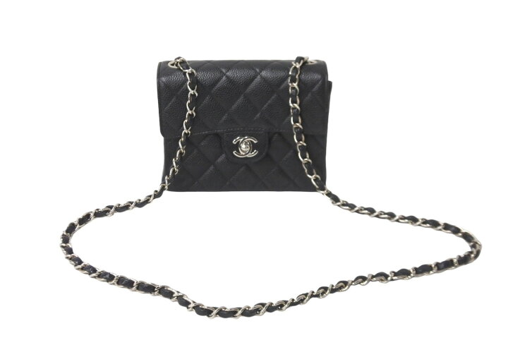 楽天市場】極美品 CHANEL シャネル ミニマトラッセ チェーンショルダー  