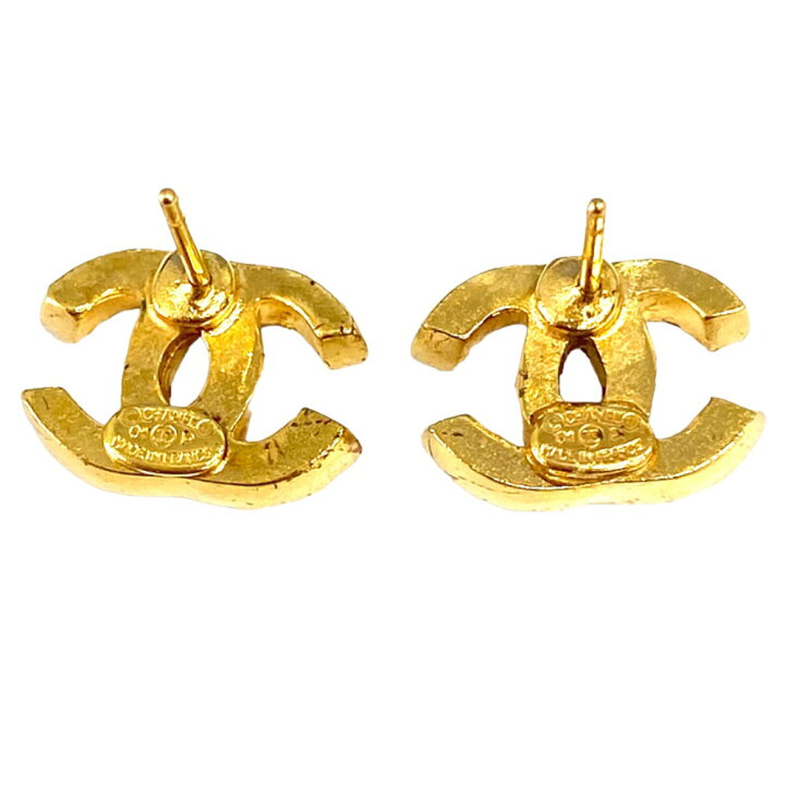 楽天市場】[USED/中古]CHANEL シャネル ピアス ココマーク ライン  