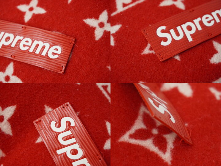 supreme × Louis Vuitton クッションbox logo