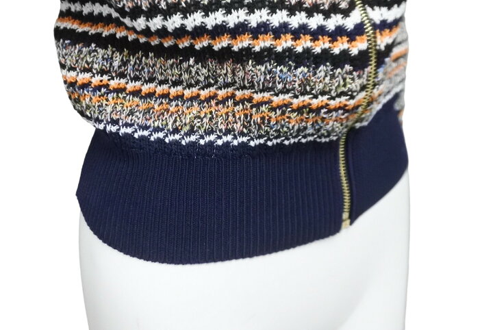 楽天市場】極美品 CHANEL シャネル ショート丈 ジップアップ ニット  