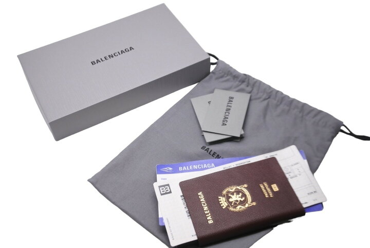 楽天市場】【新品未使用】BALENCIAGA バレンシアガ 財布 パスポート 