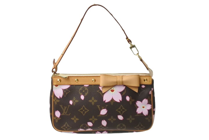 楽天市場】極美品 LOUIS VUITTON ルイ ヴィトン 村上隆 ポシェット 
