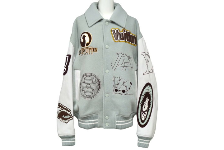 楽天市場】極美品 LOUIS VUITTON ルイヴィトン 23AW バーシティレザー 