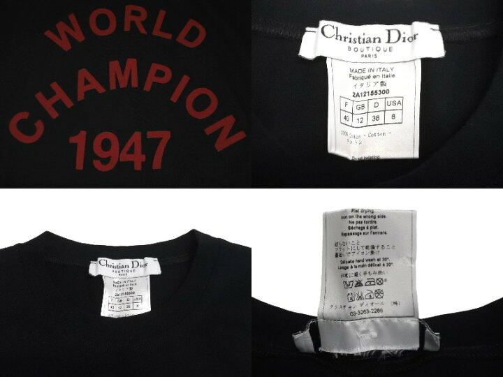 楽天市場】Christian Dior クリスチャンディオール ノースリーブ T  