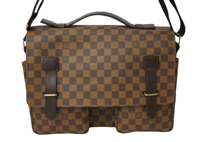 楽天市場】極美品 LOUIS VUITTON ルイ ヴィトン ダミエ ブロードウェイ 
