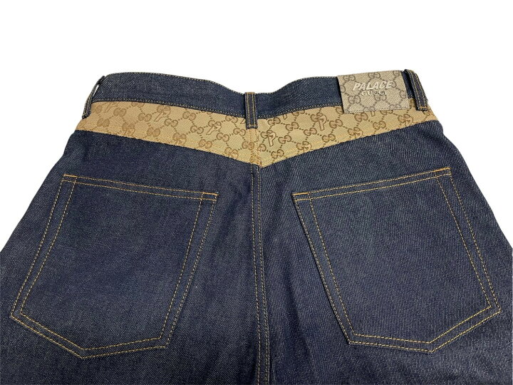 楽天市場】極美品 GUCCI×PALACE グッチ ×パレス GG-P Pattern Baggy 
