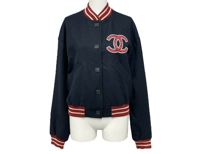 楽天市場】CHANEL シャネル ココマーク スポーツライン スタジャン 