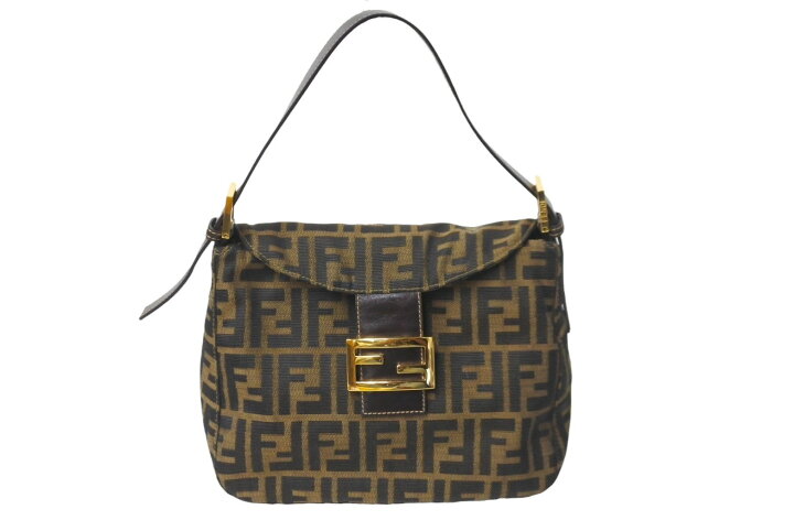 楽天市場】FENDI フェンディ マンマバケット ハンドバッグ ズッカ柄 FF 